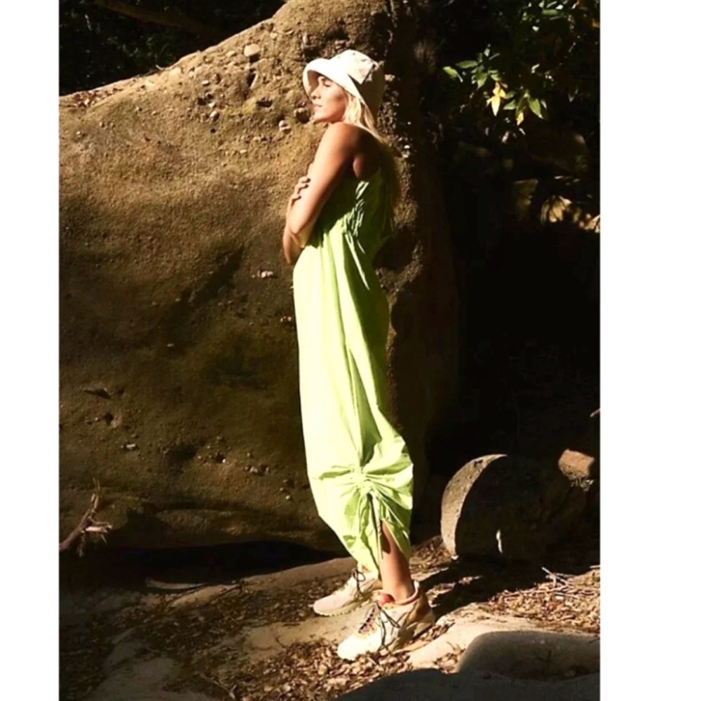 Free People Movement One Better Onesie Neon Green / Yellow Size Small‎ - Picture 3 of 10